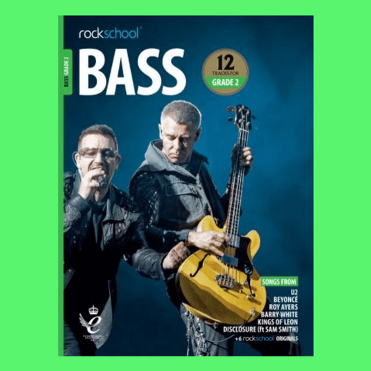 Rockschool Bass - Grade 2 Book/Ola (2018-2024)
