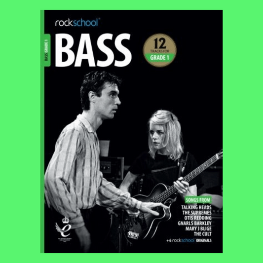 Rockschool Bass - Grade 1 Book/Ola (2018-2024)
