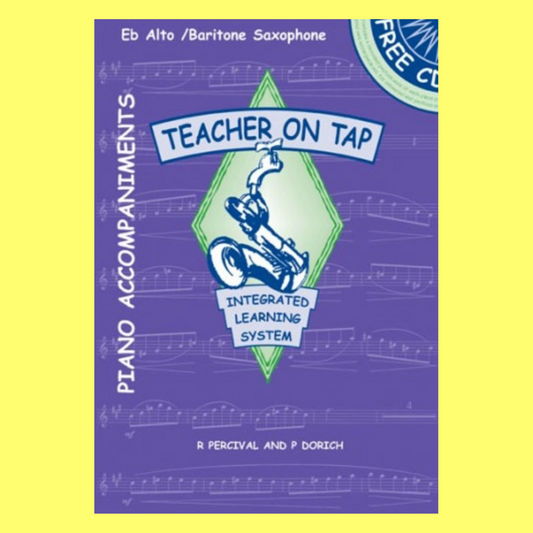 Teacher On Tap - Eb Alto/Baritone Saxophone Piano Accompaniment Book 2 (Book/Cd)