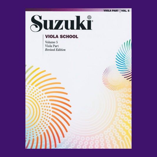 Suzuki Viola School: Viola Part Volume 5 Book (International Edition)