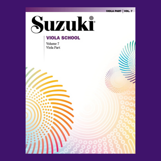 Suzuki Viola School: Viola Part Volume 7 Book (International Edition)