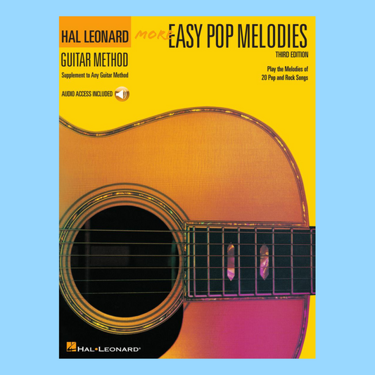 Hal Leonard Guitar Method - More Easy Pop Melodies (3rd Edition) Book/Ola