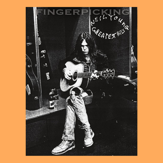 Fingerpicking Neil Young Notes Guitar Tab, Lyrics & Chord Book