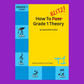 How To Blitz Theory Grade 1 Book
