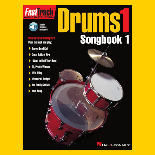 FastTrack Drums Songbook 1 Level 1 (Book/Ola)
