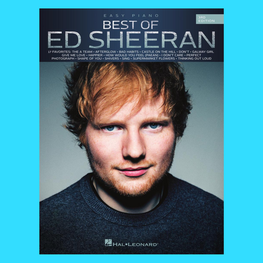 Best Of Ed Sheeran - Easy Piano Book (3rd Edition)