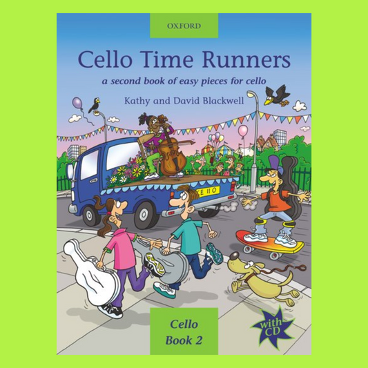 Cello Time Runners - Book/Ola