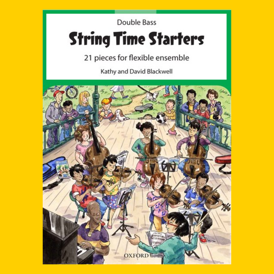 String Time Starters Double Bass Book - (Ensemble Series)
