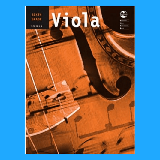 AMEB Viola Series 1 - Grade 6 Book