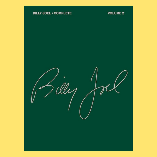 Billy Joel - Complete Book Volume 2 For Piano, Vocal & Guitar