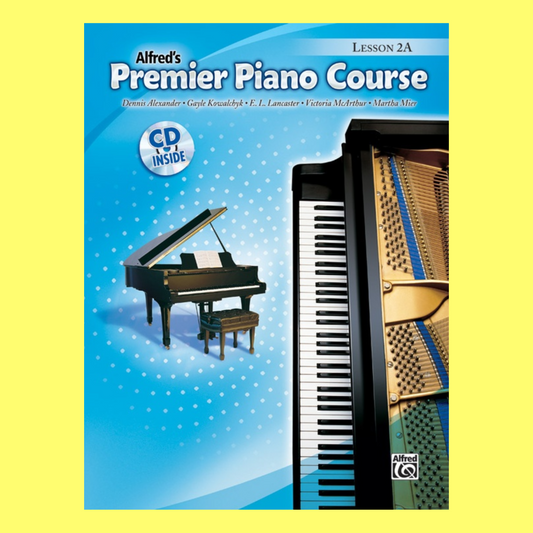 Alfred's Premier Piano Course Lesson 2A Book/Cd