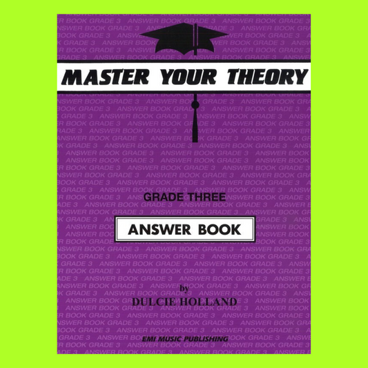 Master Your Theory - Answer Book Grade 3 MYT (Revised Edition)
