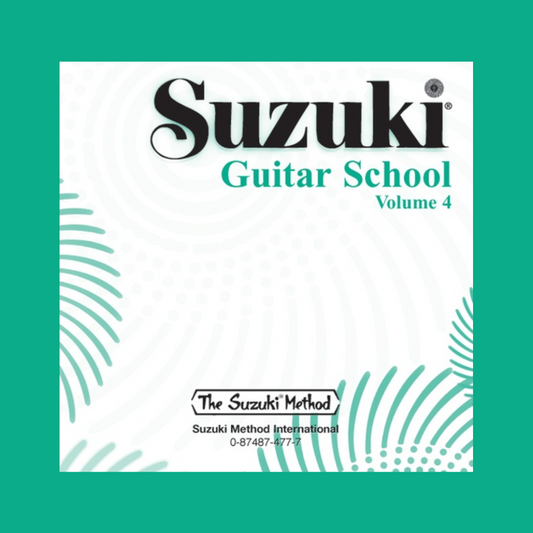 Suzuki Guitar School - Volume 4 Accompaniment Cd