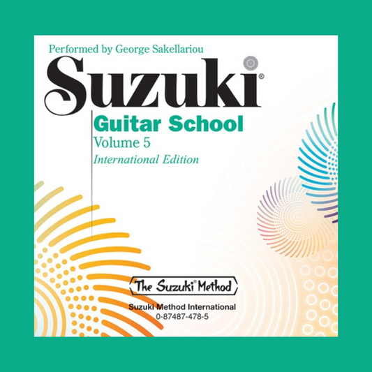 Suzuki Guitar School - Volume 5 Accompaniment Cd