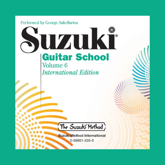 Suzuki Guitar School - Volume 6 Accompaniment Cd