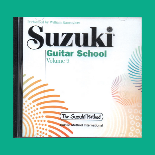 Suzuki Guitar School - Volume 9 Accompaniment Cd