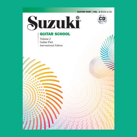 Suzuki Guitar School - Volume 2 Guitar Part Book/Cd (International Edition)