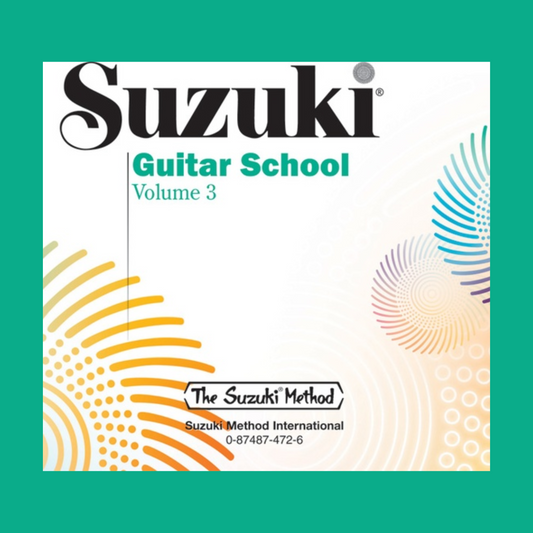 Suzuki Guitar School - Volume 3 Accompaniment Cd