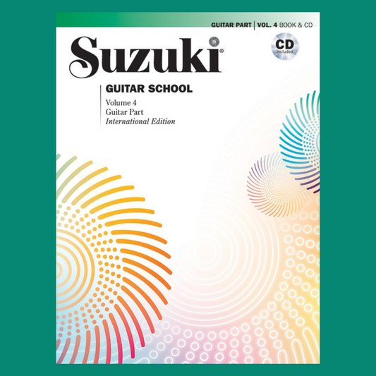 Suzuki Guitar School - Volume 4 Guitar Part Book/Cd