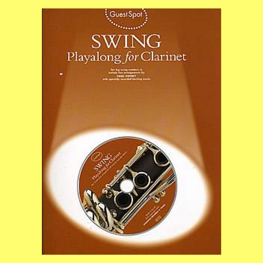 Guest Spot - Swing For Clarinet Play Along Book/Cd