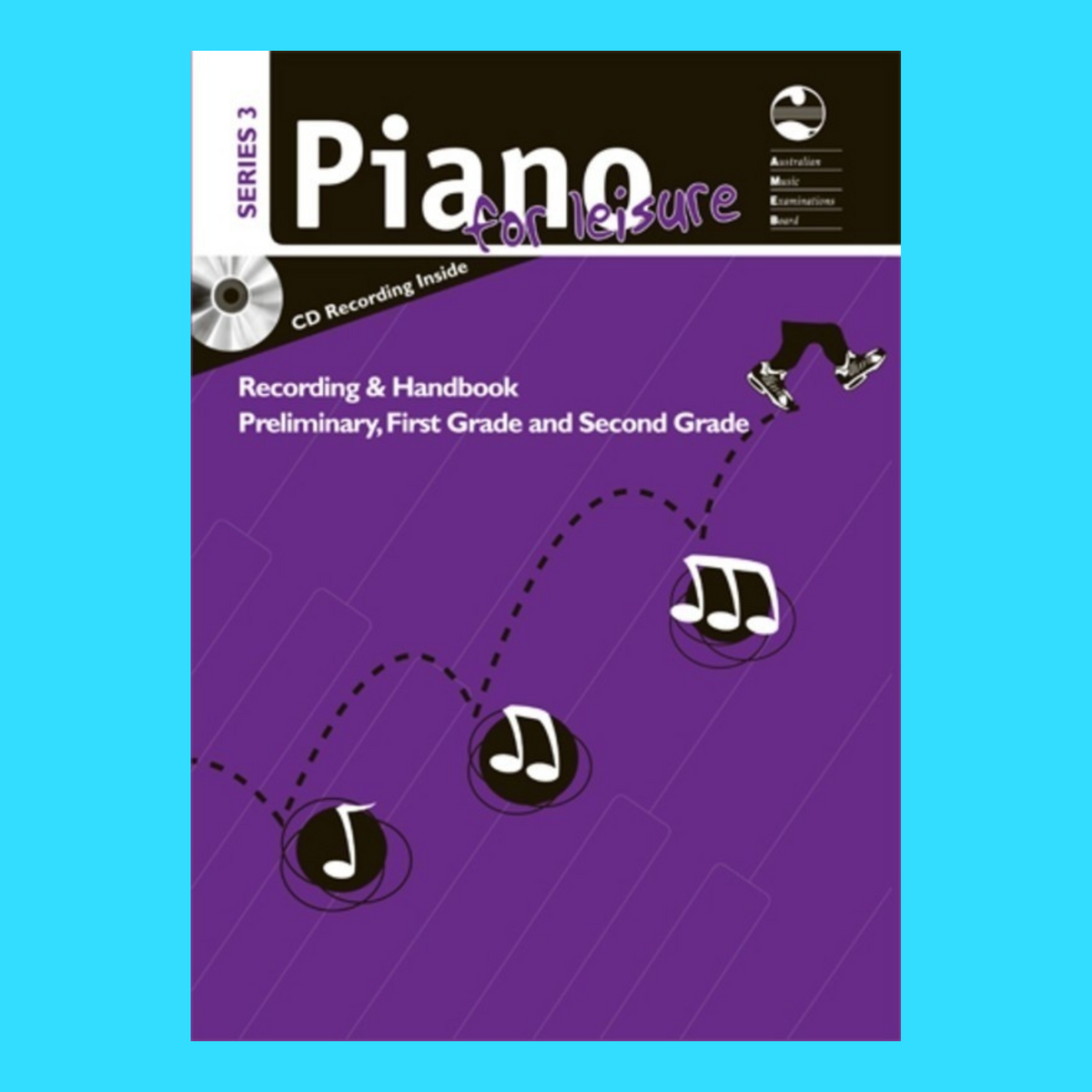 AMEB Piano For Leisure Series 3 - Recording Cd & Handbook Preliminary To Grade 2