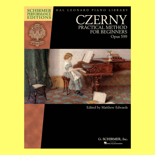 Carl Czerny - Practical Method For Piano Beginners Opus 599 Book