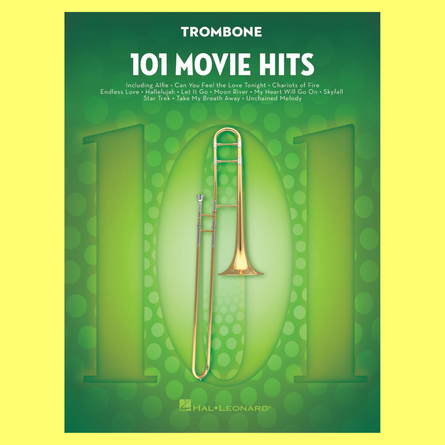 101 Movie Hits For Trombone Book