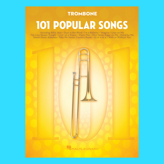 101 Popular Songs For Trombone Book