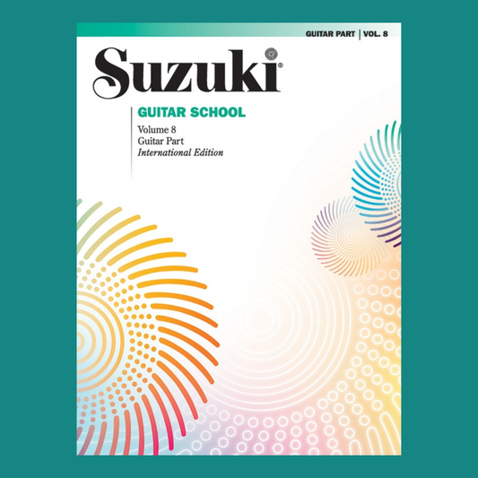 Suzuki Guitar School - Volume 8 Guitar Part Book (International Edition)