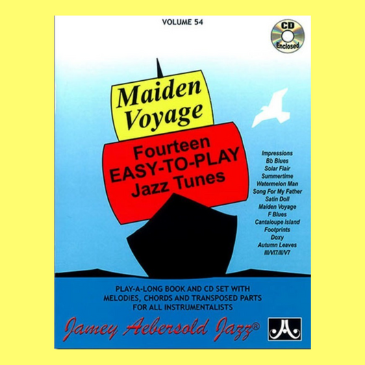 Maiden Voyage - Volume 54 Play Along Book/Cd