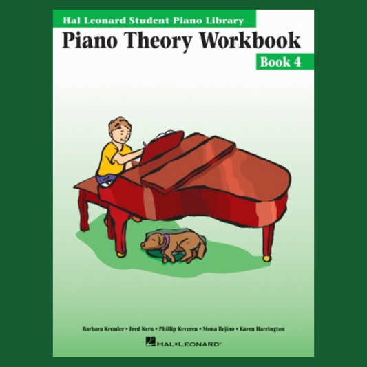 Hal Leonard Student Piano Library - Theory Workbook Level 4 Book