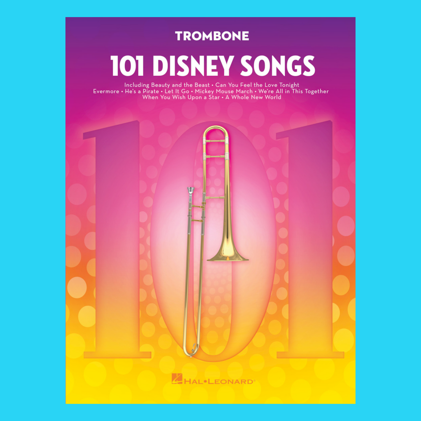 101 Disney Songs For Trombone Book