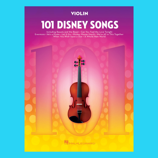 101 Disney Songs For Violin Book
