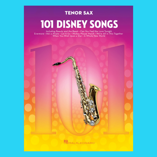 101 Disney Songs For Tenor Saxophone Book