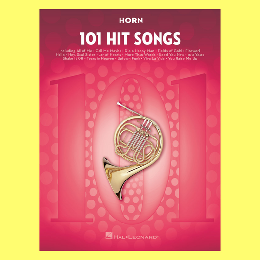 101 Hit Songs For Horn Book