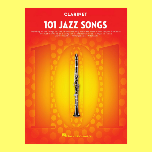 101 Jazz Songs For Clarinet Book