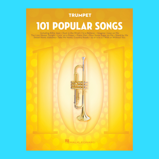 101 Popular Songs For Trumpet Book
