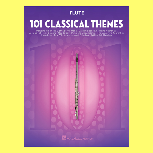 101 Classical Themes For Flute Book