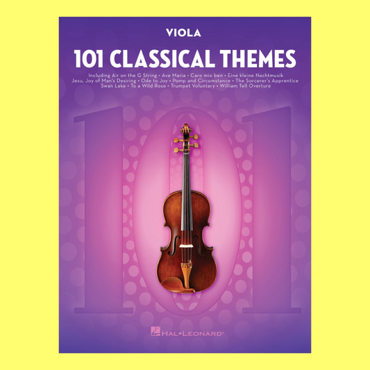 101 Classical Themes For Viola Book