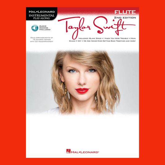 Taylor Swift - Flute Play Along Book/Ola (2nd Edition)
