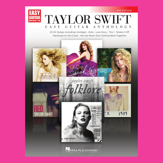 Taylor Swift - Easy Guitar Anthology Book (2nd Edition)