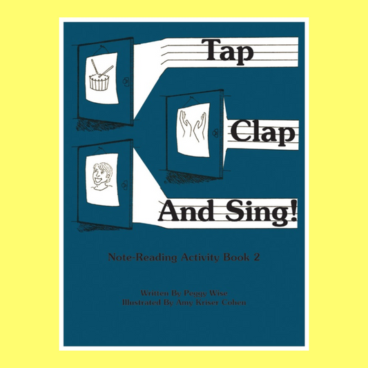 Tap Clap And Sing - Note Reading Activity Book 2