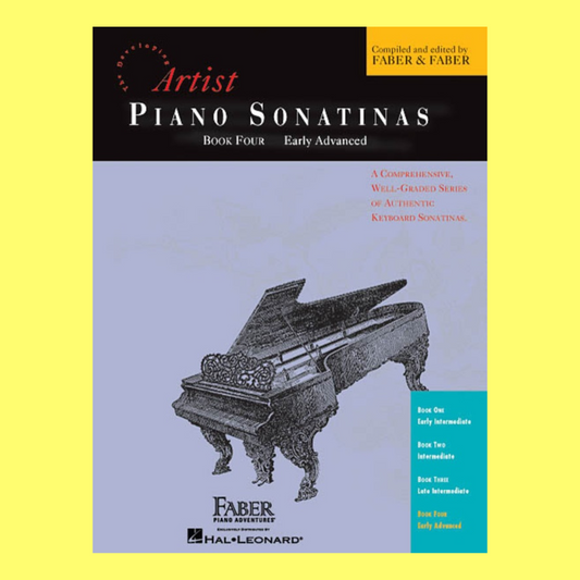 Faber Piano Literature - Developing Artist Piano Sonatinas Book 4