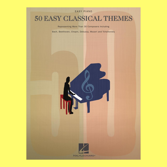 50 Easy Classical Themes Easy Piano Book