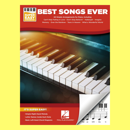 The Best Songs Ever - Super Easy Piano Songbook