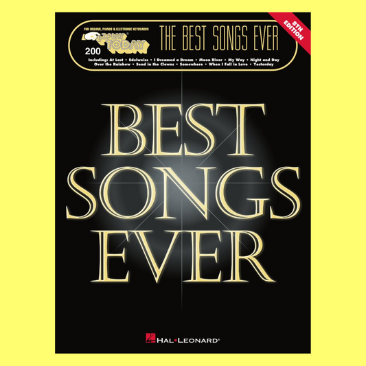 The Best Songs Ever - Ez Play Piano Volume 200 Songbook (8th Edition)