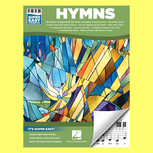 Hymns - Super Easy Piano Songbook