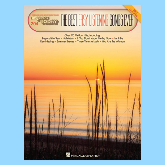 Best Easy Listening - Ez Play Piano Volume 203 Songbook (3rd Edition)