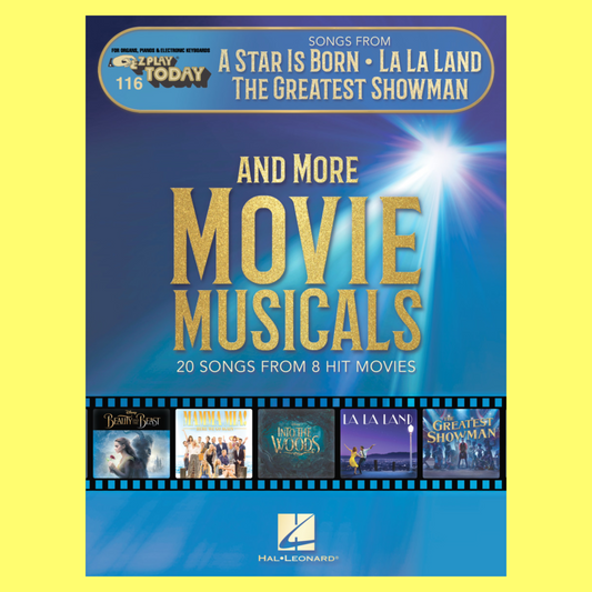 Songs from A Star Is Born & More Musicals - Ez Play Piano Volume 116 Songbook