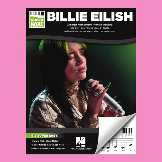 Billie Eilish - Super Easy Piano Songbook